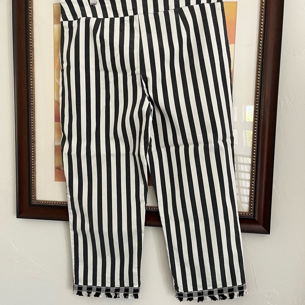 Striped Capris - Picture 4 of 4
